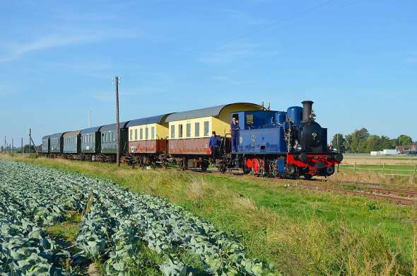 Beeld bij Stoomtram Hoorn - Medemblik