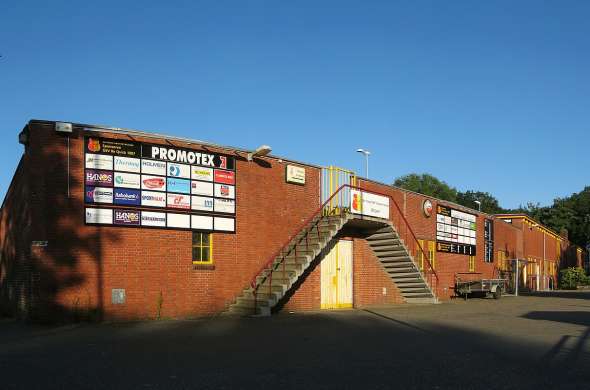 Beeld bij Een historisch voetbalstadion