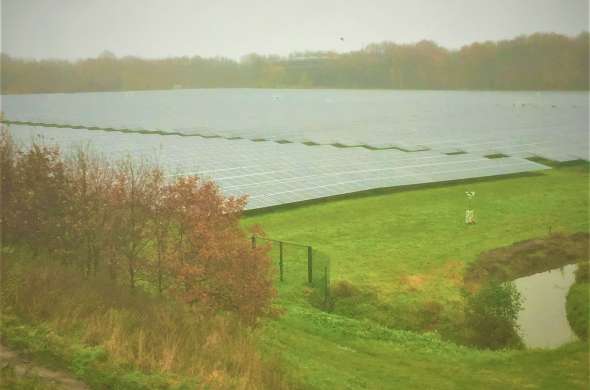 Beeld bij Groeten uit zonnig Amersfoort