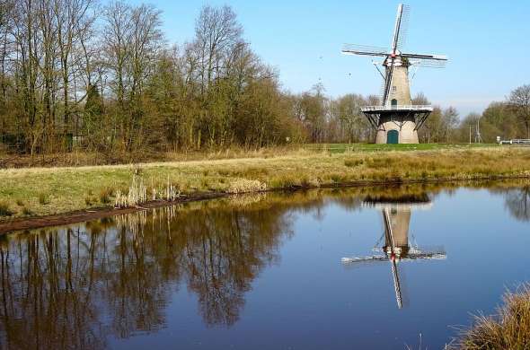Beeld bij De Hunze