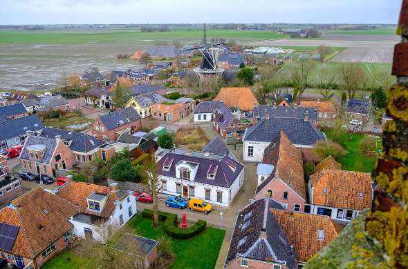 Beeld bij Het historische Eenrum