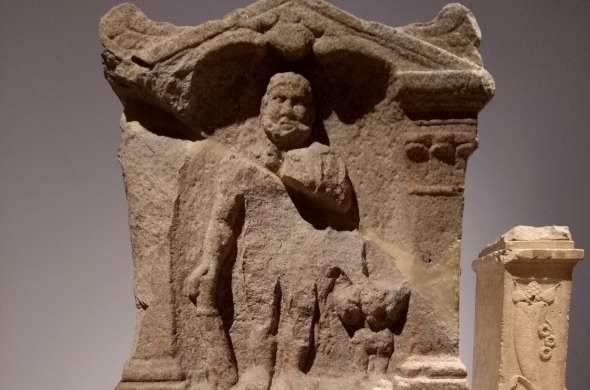 Beeld bij Hercules Magusanus