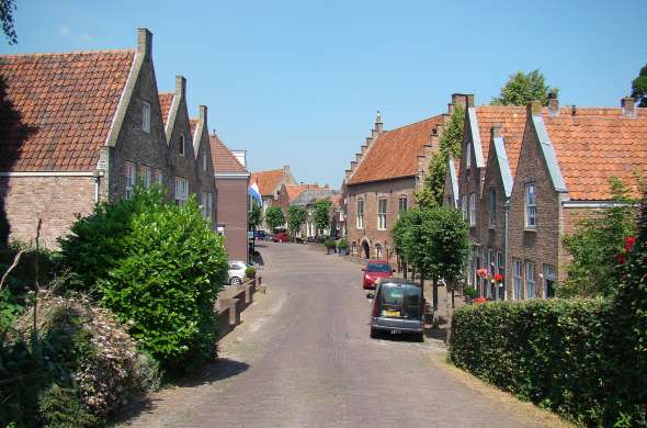 Beeld bij Vestingstad Woudrichem
