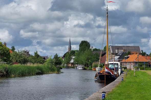 Beeld bij Friese doorlopers