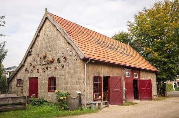 Beeld bij Openluchtmuseum Eynderhoof