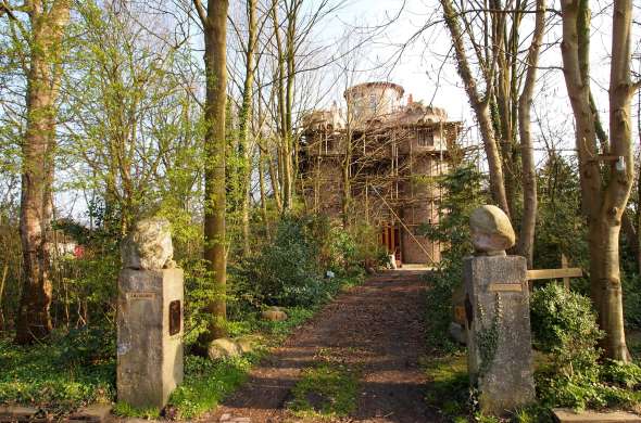 Beeld bij Kasteel Olt Stoutenburght