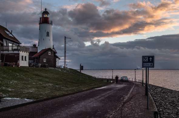 Beeld bij De laatste vuurtoren